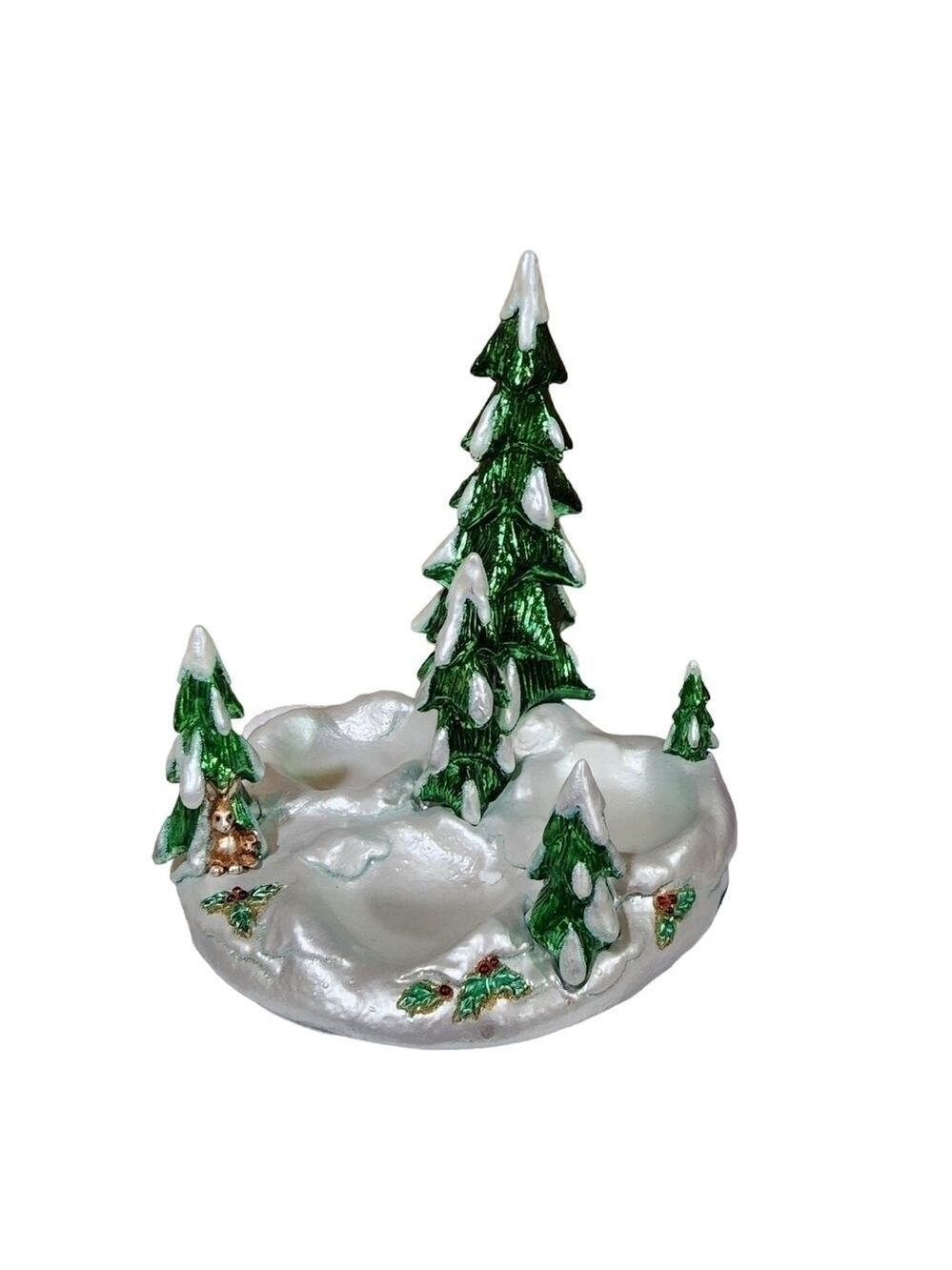 Waterford Holiday Heirloom Winter Tree snowy scene decor Village